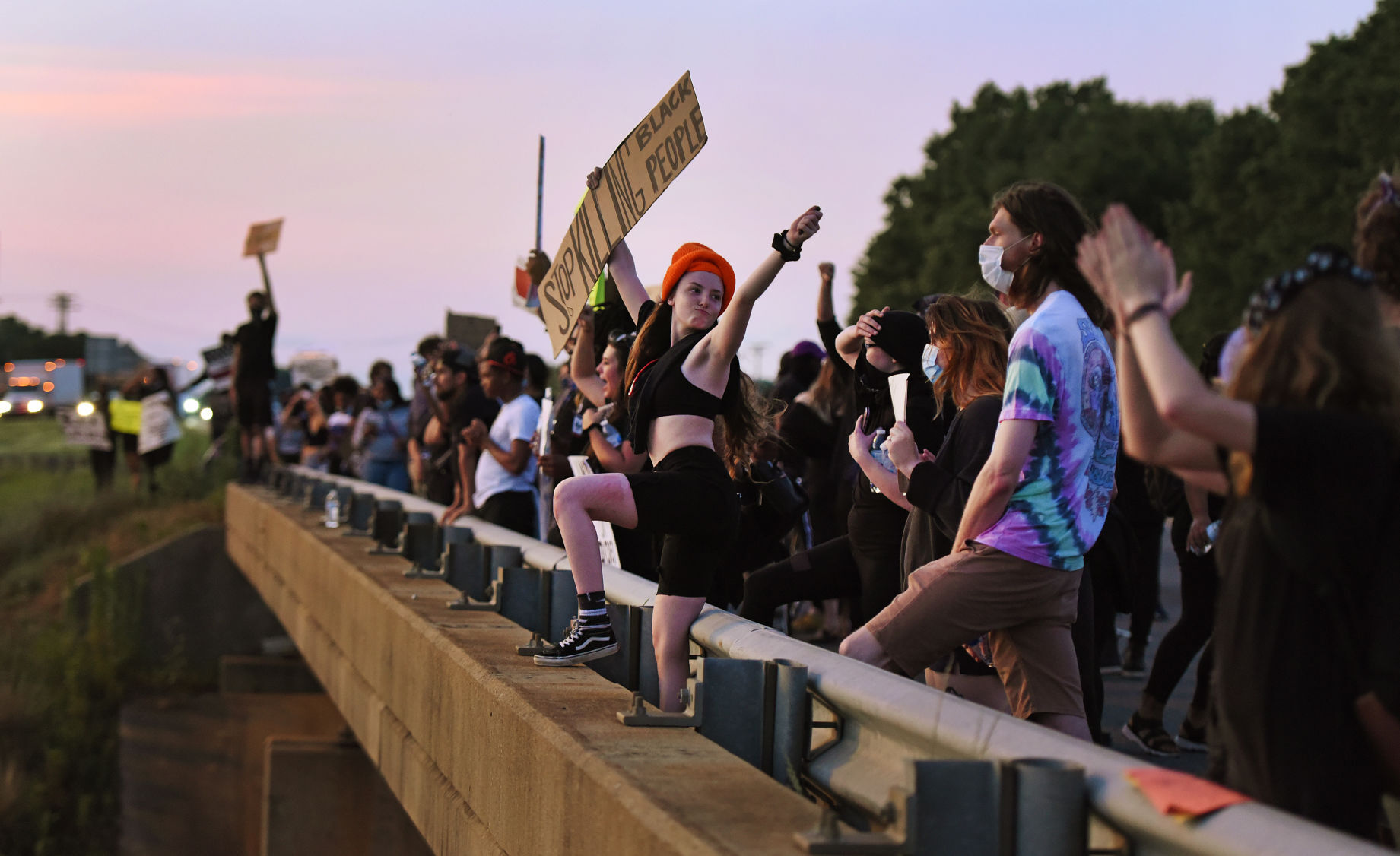 US 52 protest